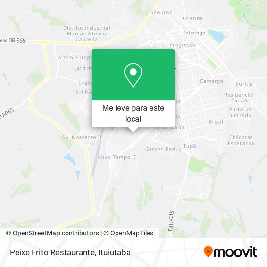 Peixe Frito Restaurante mapa