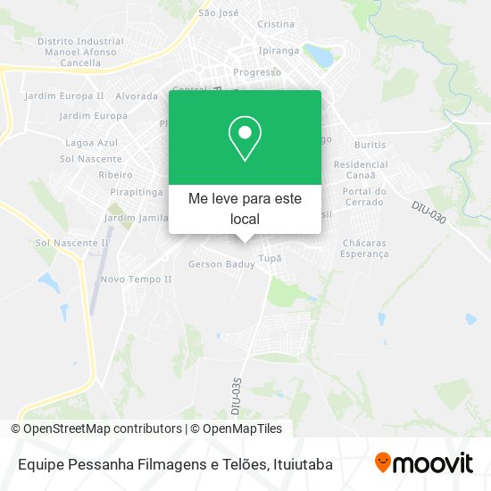 Equipe Pessanha Filmagens e Telões mapa