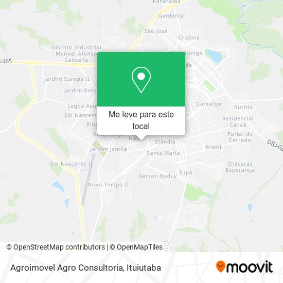Agroimovel Agro Consultoria mapa