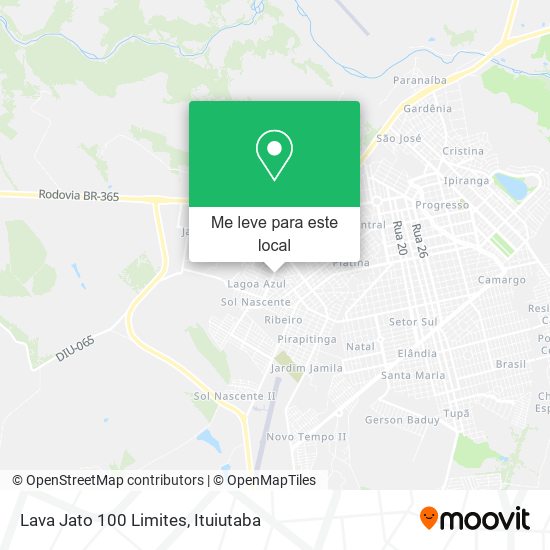Lava Jato 100 Limites mapa