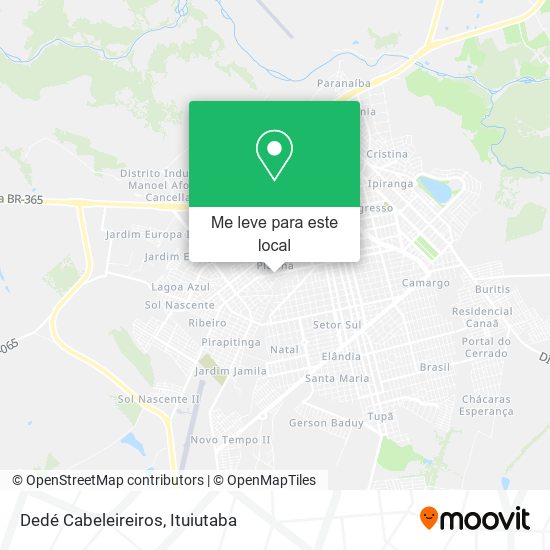 Dedé Cabeleireiros mapa