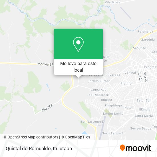 Quintal do Romualdo mapa