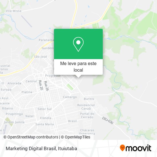 Marketing Digital Brasil mapa