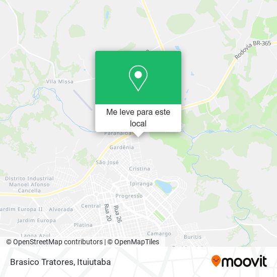Brasico Tratores mapa