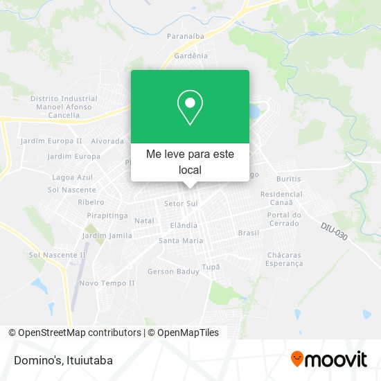 Domino's mapa