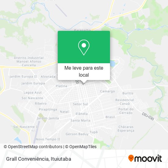 Grall Conveniência mapa