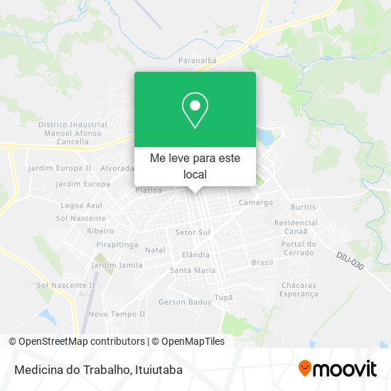 Medicina do Trabalho mapa