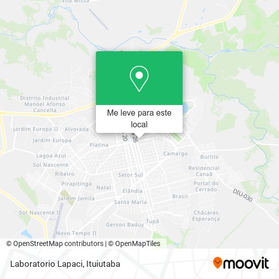 Laboratorio Lapaci mapa