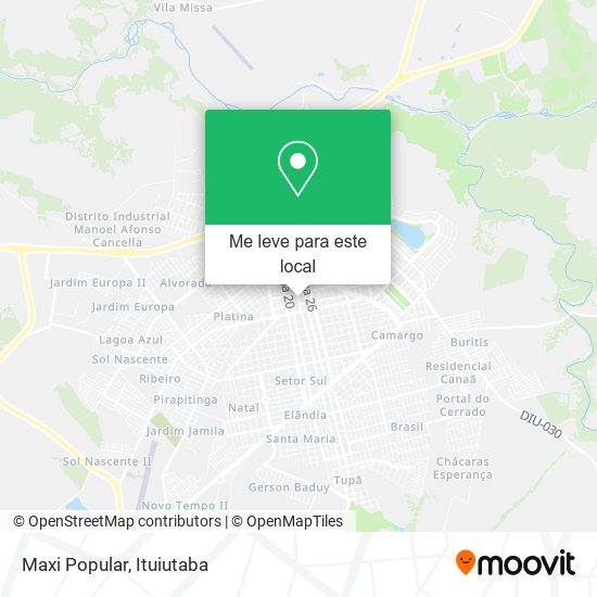 Maxi Popular mapa