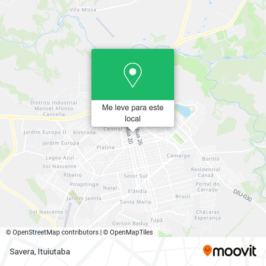 Savera mapa
