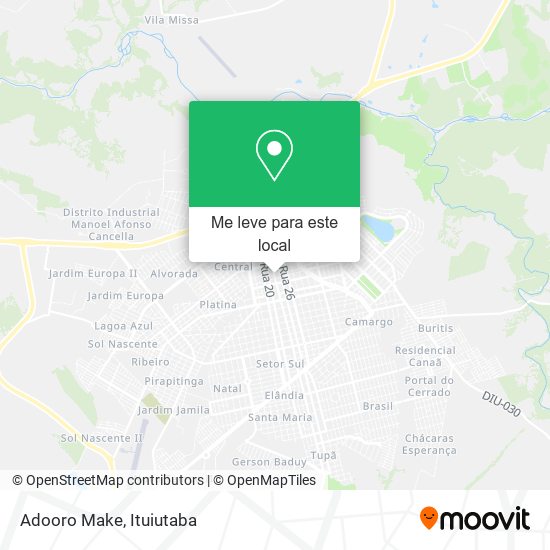 Adooro Make mapa