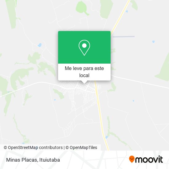 Minas Placas mapa