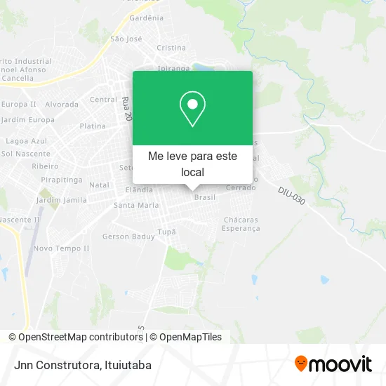 Jnn Construtora mapa