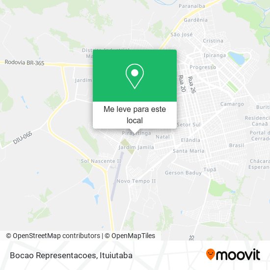 Bocao Representacoes mapa