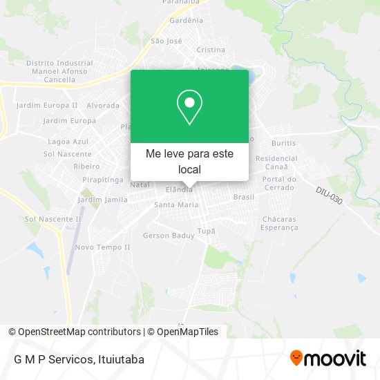 G M P Servicos mapa