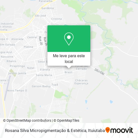 Rosana Silva Micropigmentação & Estética mapa