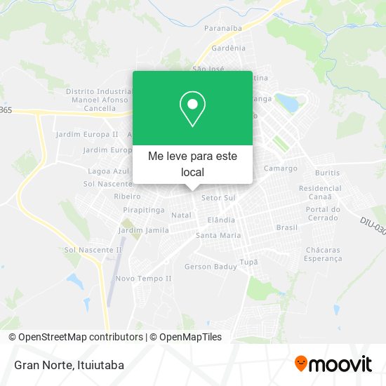 Gran Norte mapa
