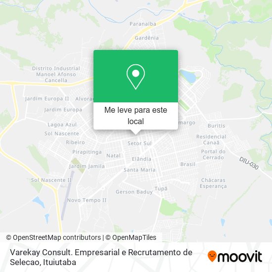 Varekay Consult. Empresarial e Recrutamento de Selecao mapa