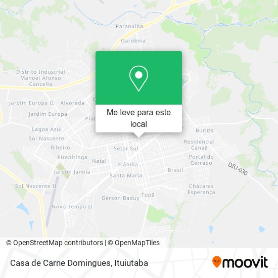 Casa de Carne Domingues mapa