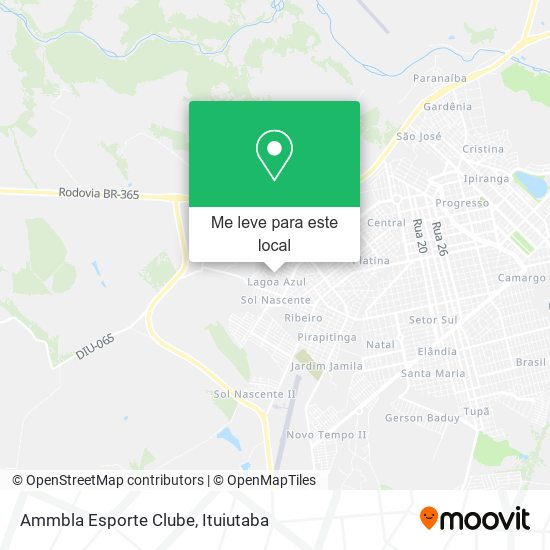 Ammbla Esporte Clube mapa