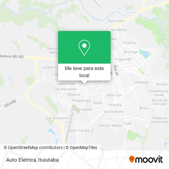 Auto Eletrica mapa