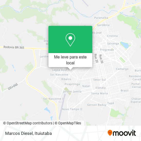 Marcos Diesel mapa
