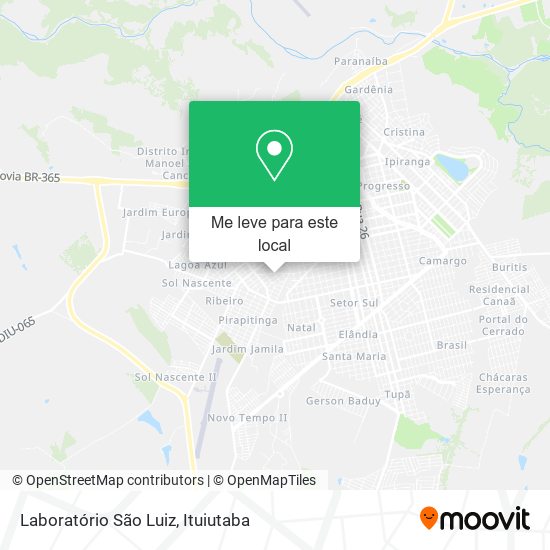 Laboratório São Luiz mapa