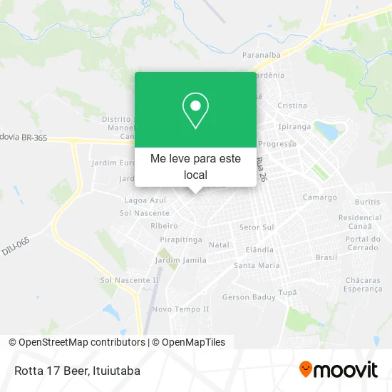 Rotta 17 Beer mapa