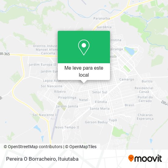 Pereira O Borracheiro mapa