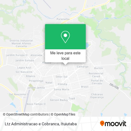 Ltz Administracao e Cobranca mapa