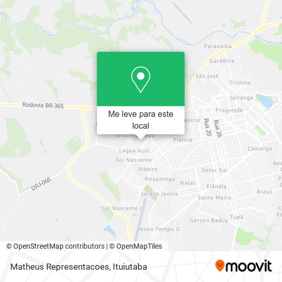 Matheus Representacoes mapa