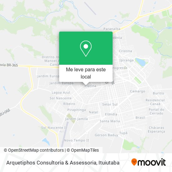 Arquetiphos Consultoria & Assessoria mapa