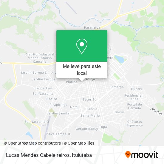 Lucas Mendes Cabeleireiros mapa