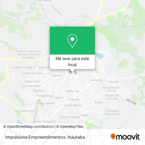 Impulsiona Empreendimentos mapa