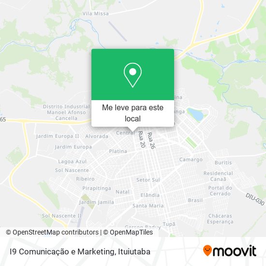 I9 Comunicação e Marketing mapa