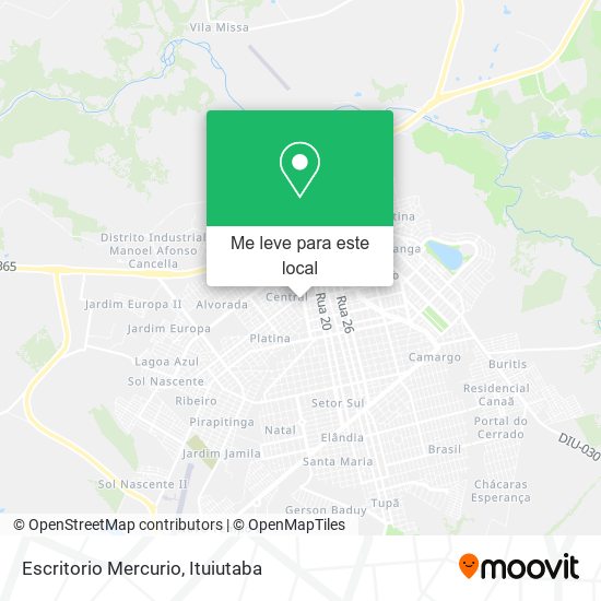 Escritorio Mercurio mapa