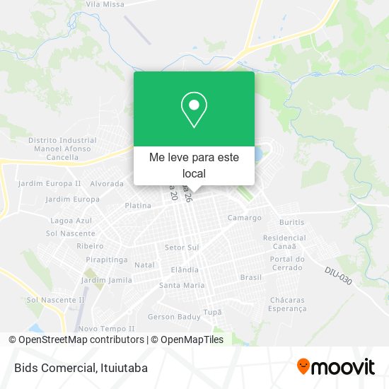 Bids Comercial mapa
