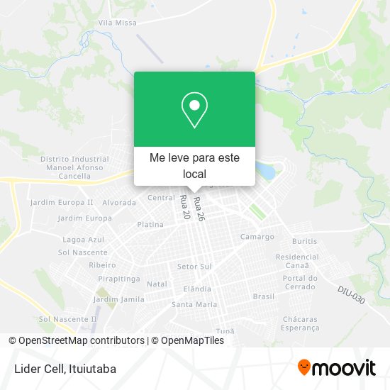 Lider Cell mapa