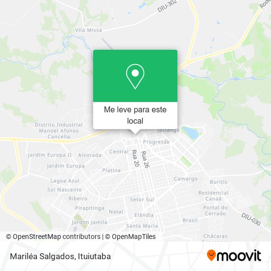 Mariléa Salgados mapa