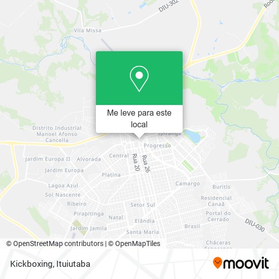 Kickboxing mapa