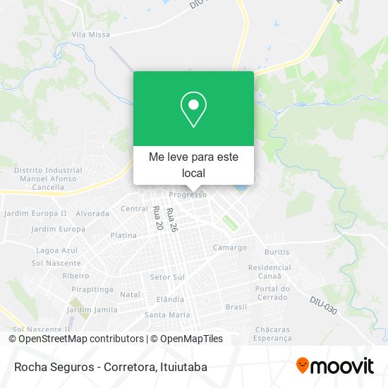 Rocha Seguros - Corretora mapa