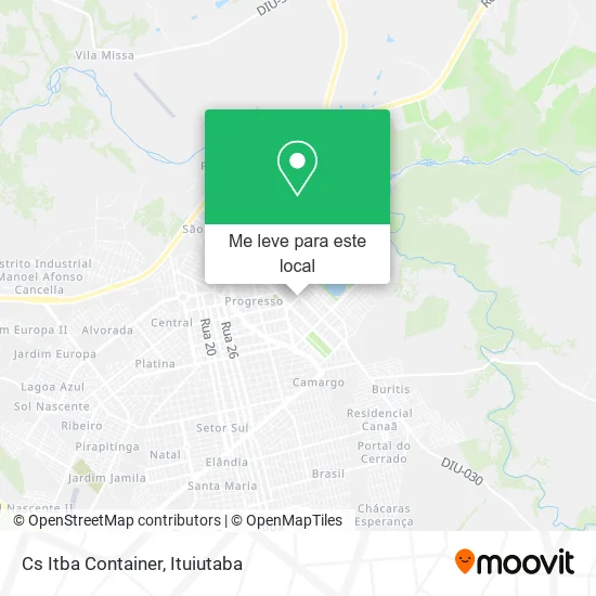 Cs Itba Container mapa
