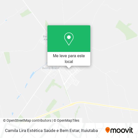 Camila Lira Estética Saúde e Bem Estar mapa