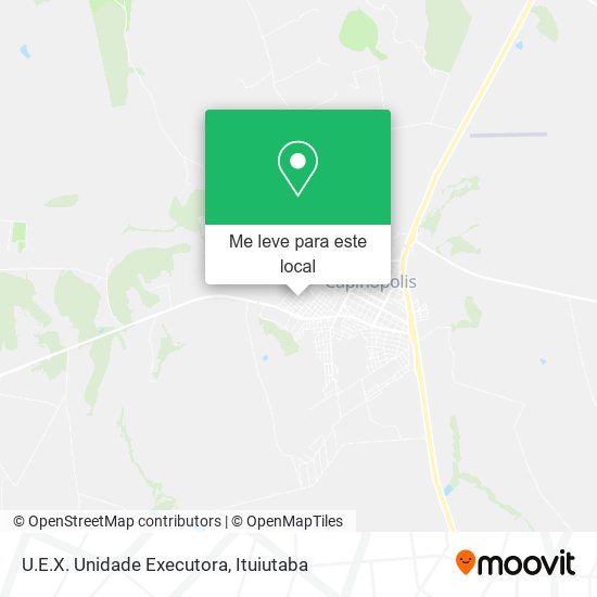 U.E.X. Unidade Executora mapa