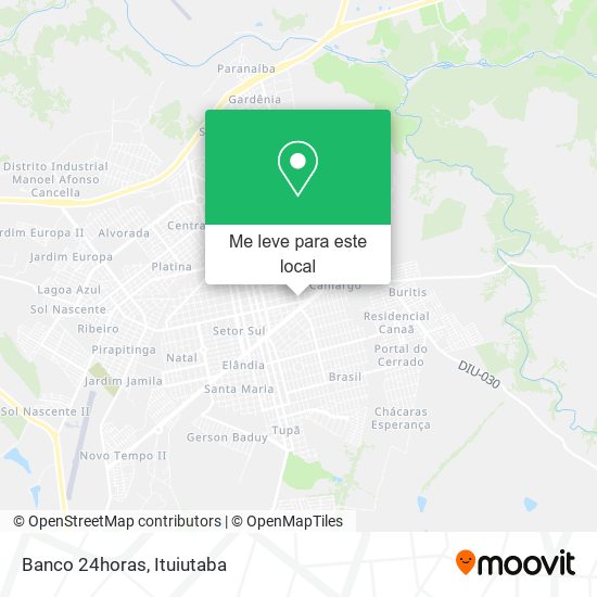 Banco 24horas mapa