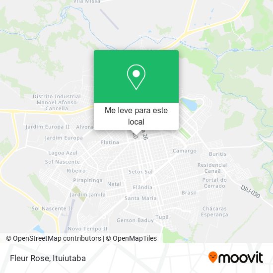 Fleur Rose mapa