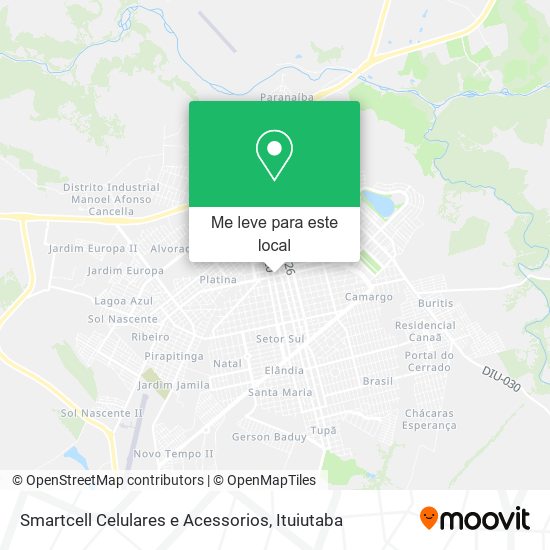 Smartcell Celulares e Acessorios mapa