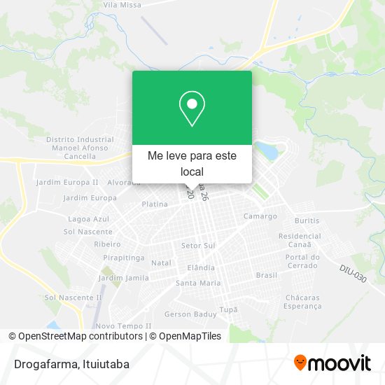 Drogafarma mapa