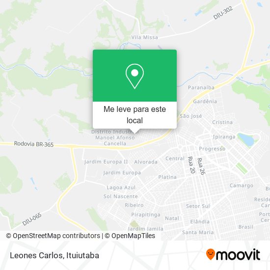 Leones Carlos mapa