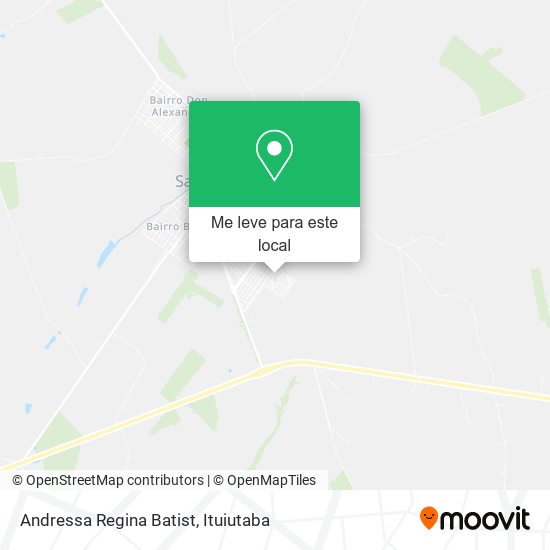 Andressa Regina Batist mapa